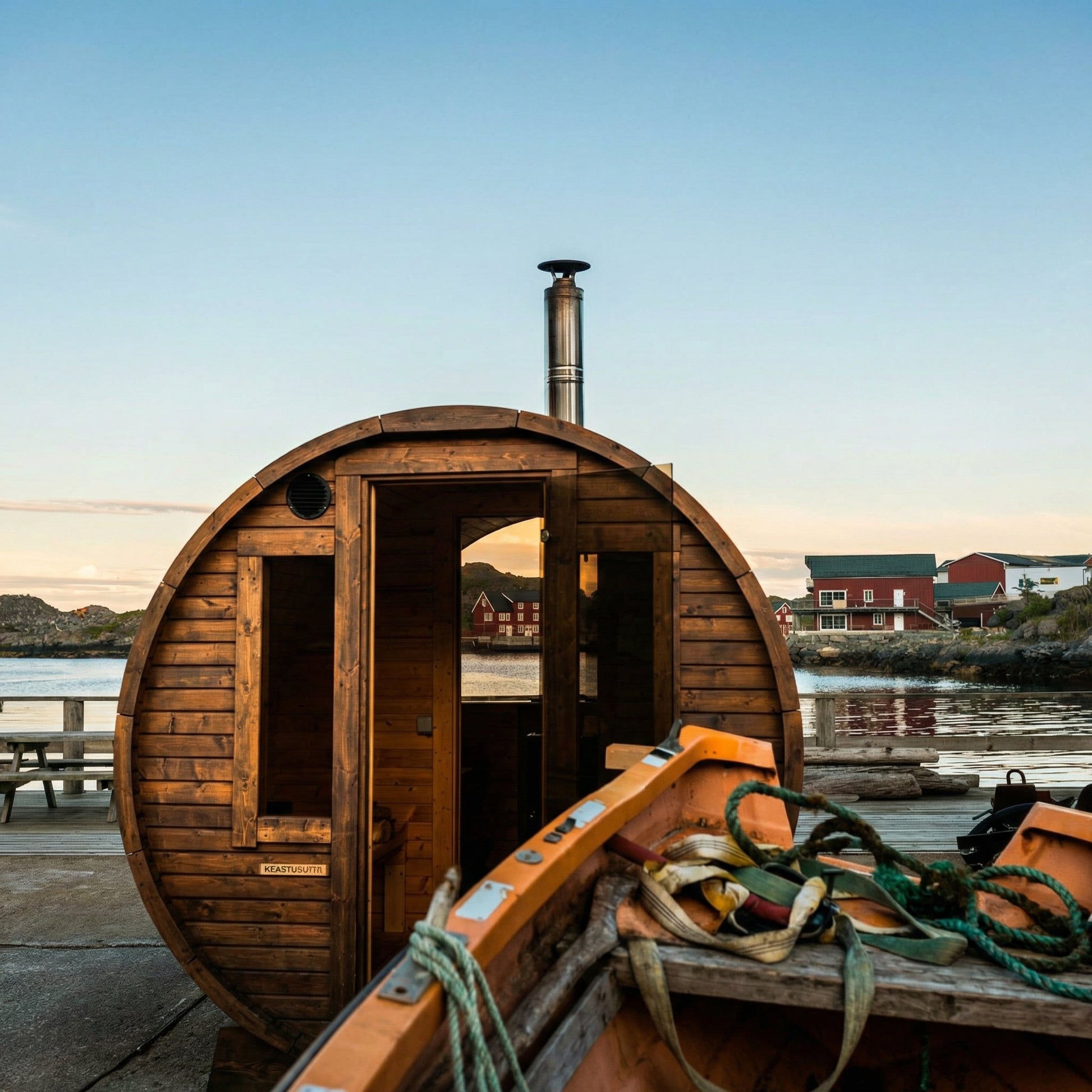 Smokin'Barrel - Badstugutta