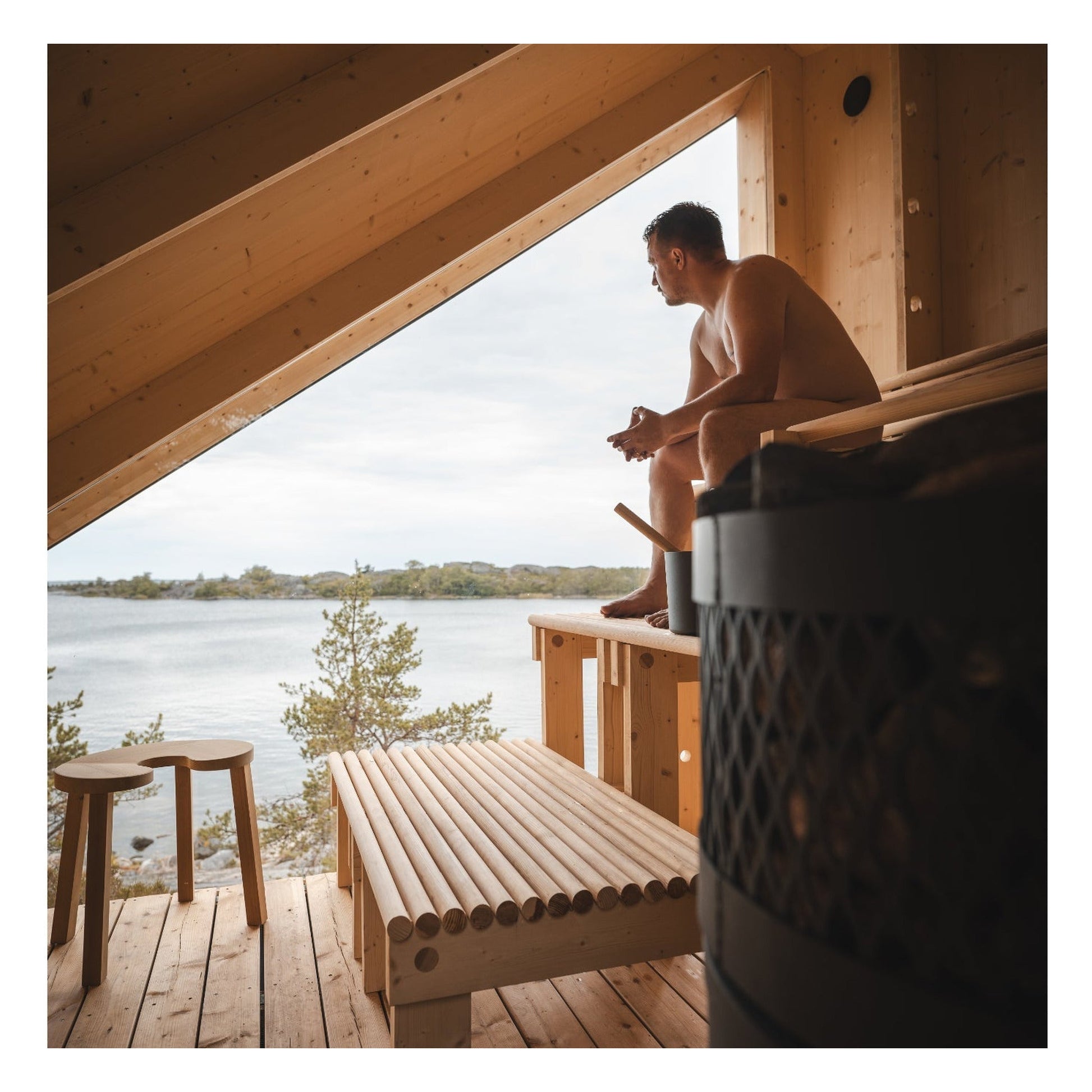 Space of Mind Designsauna - Badstugutta