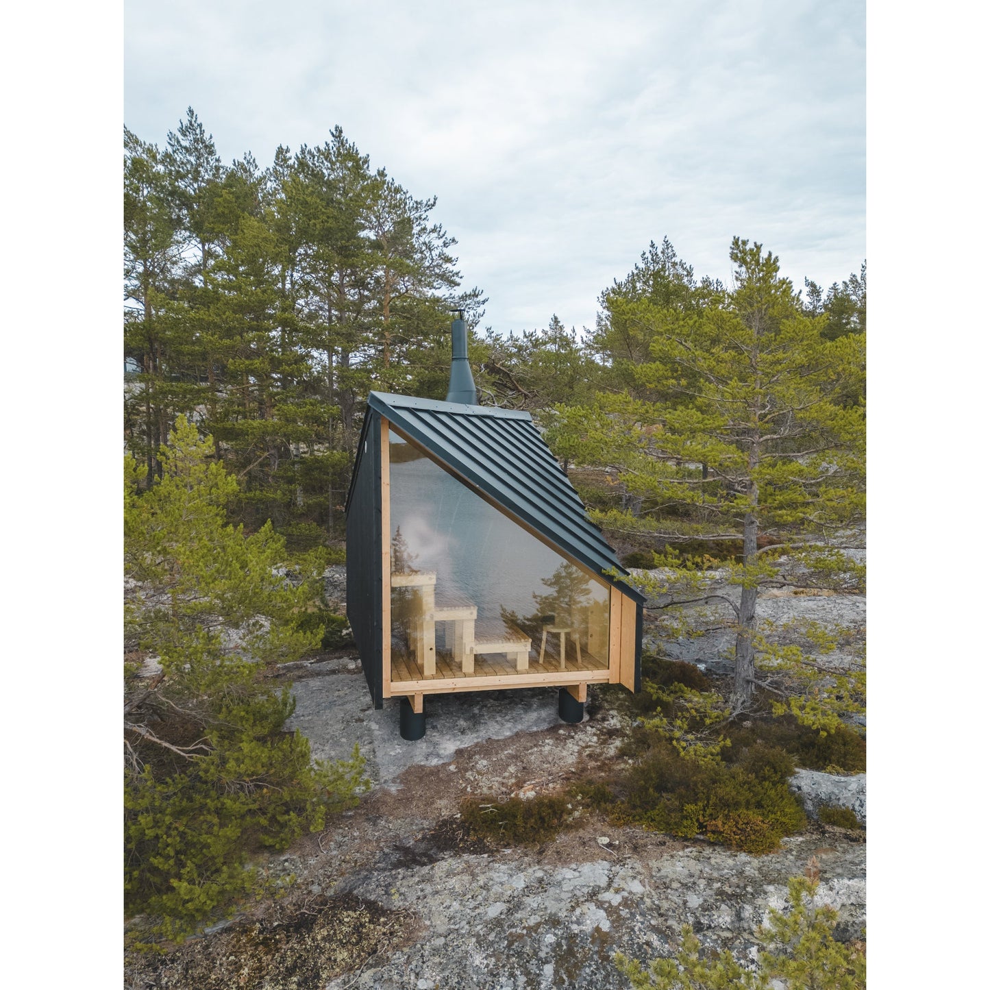 Space of Mind Designsauna - Badstugutta