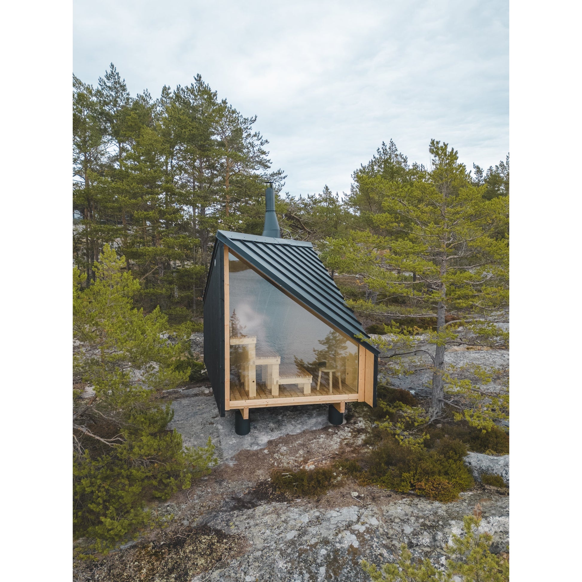 Space of Mind Designsauna - Badstugutta