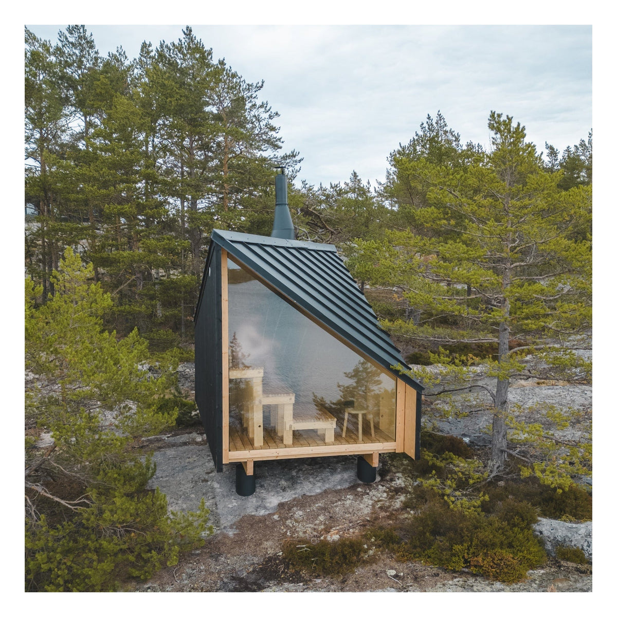 Space of Mind Designsauna - Badstugutta
