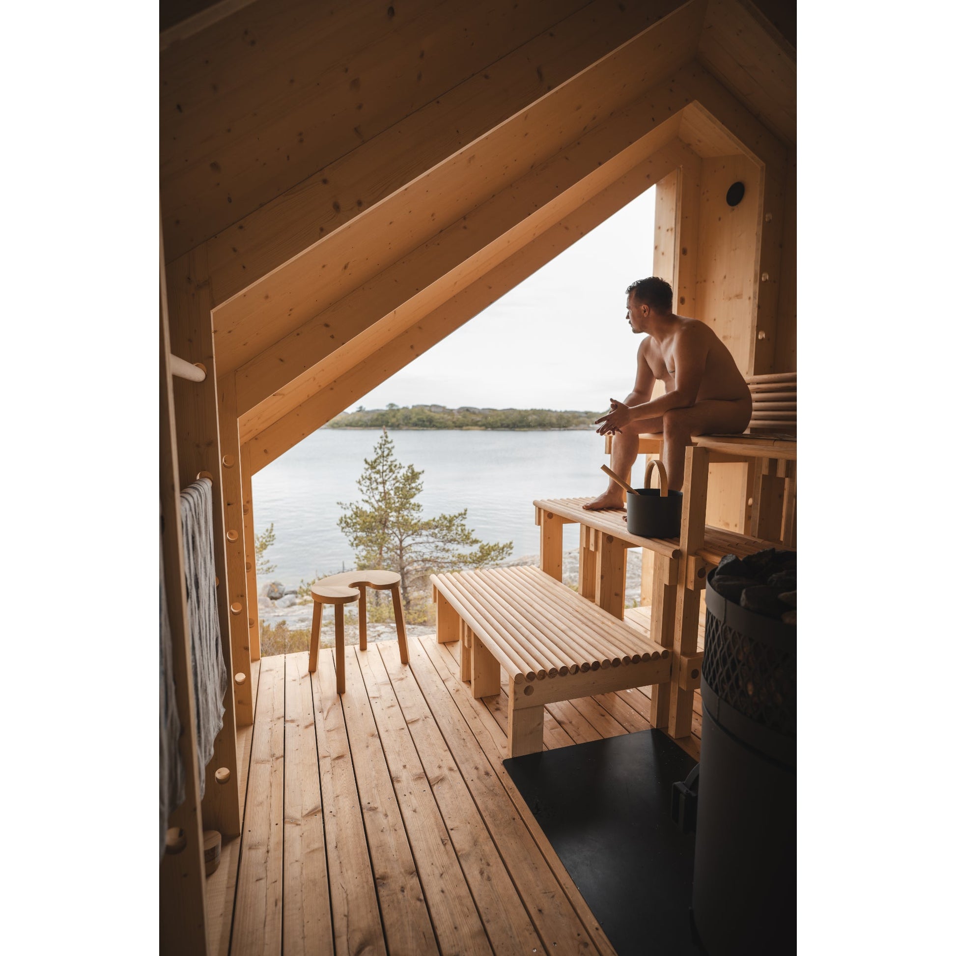 Space of Mind Designsauna - Badstugutta