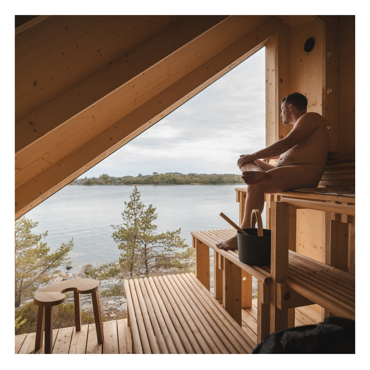 Space of Mind Designsauna - Badstugutta