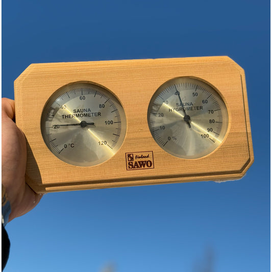 Termometer & Hygrometer - Badstugutta
