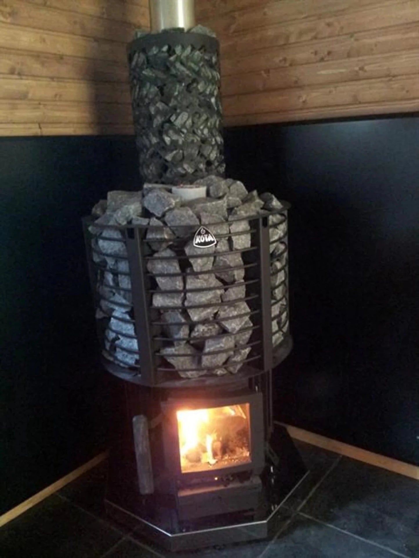 Veggbeskyttelse til Badstuovn - Sauna Sweden - Badstugutta