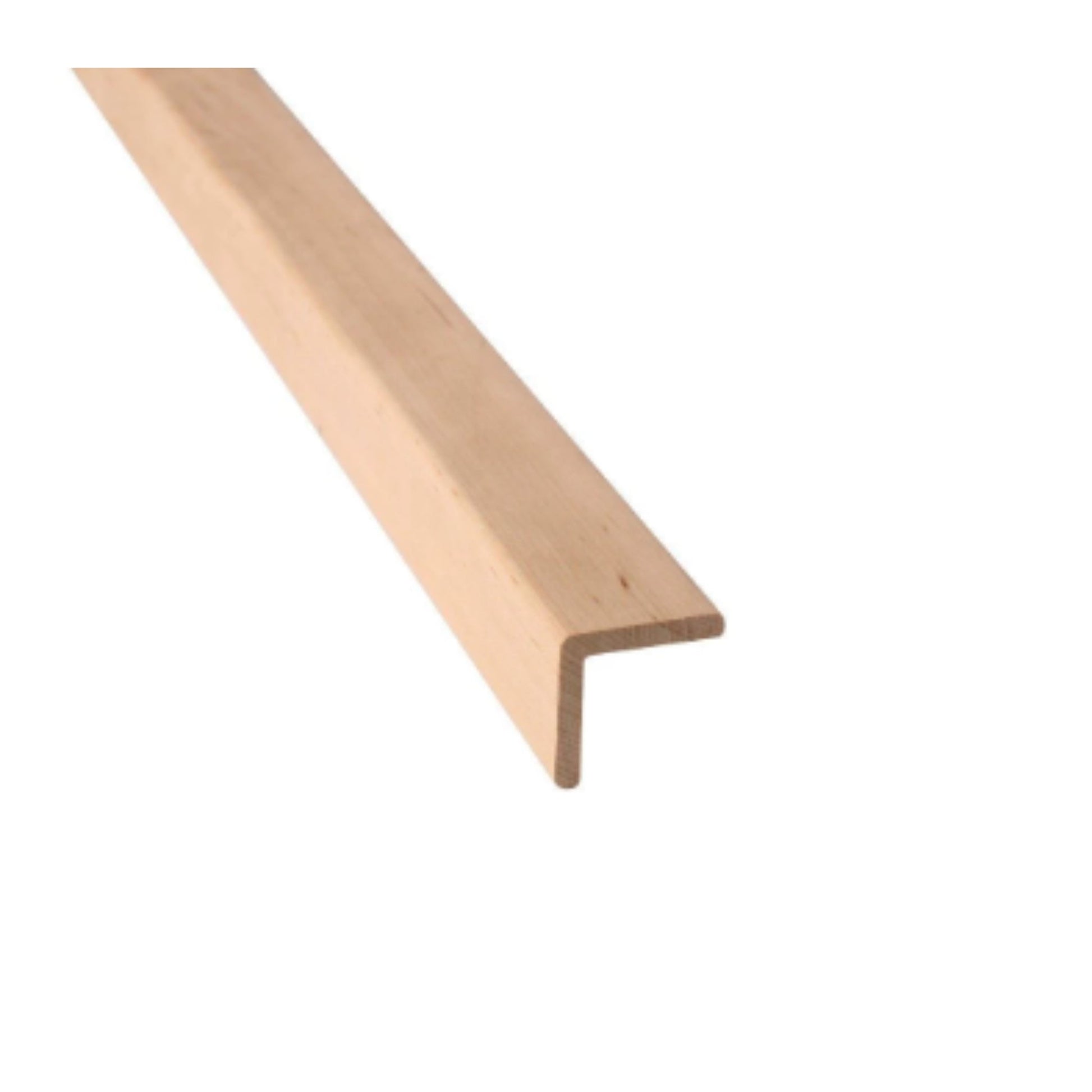 Ytre hjørnelist i or, osp eller varmebehandlet osp - 27x27mm - Lengde 2,4m - Badstugutta